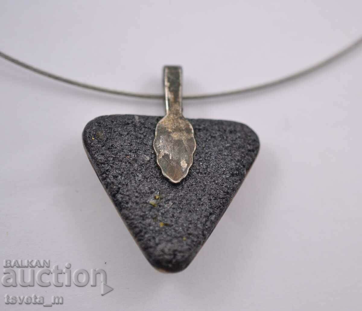 Auction Necklace with a medallion Auction Necklace with a medallion