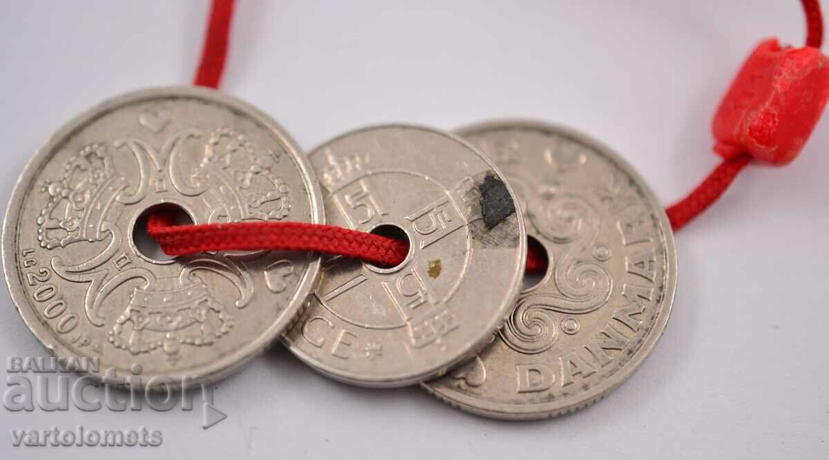 Danish kroner 3 pcs. - lot, string with price 3.00 BGN | € 1.53 Danish kroner 3 pcs. - lot, string with price 3.00 BGN | € 1.53