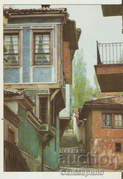 Καρτ ποστάλ Βουλγαρία Plovdiv Old Town 17 *