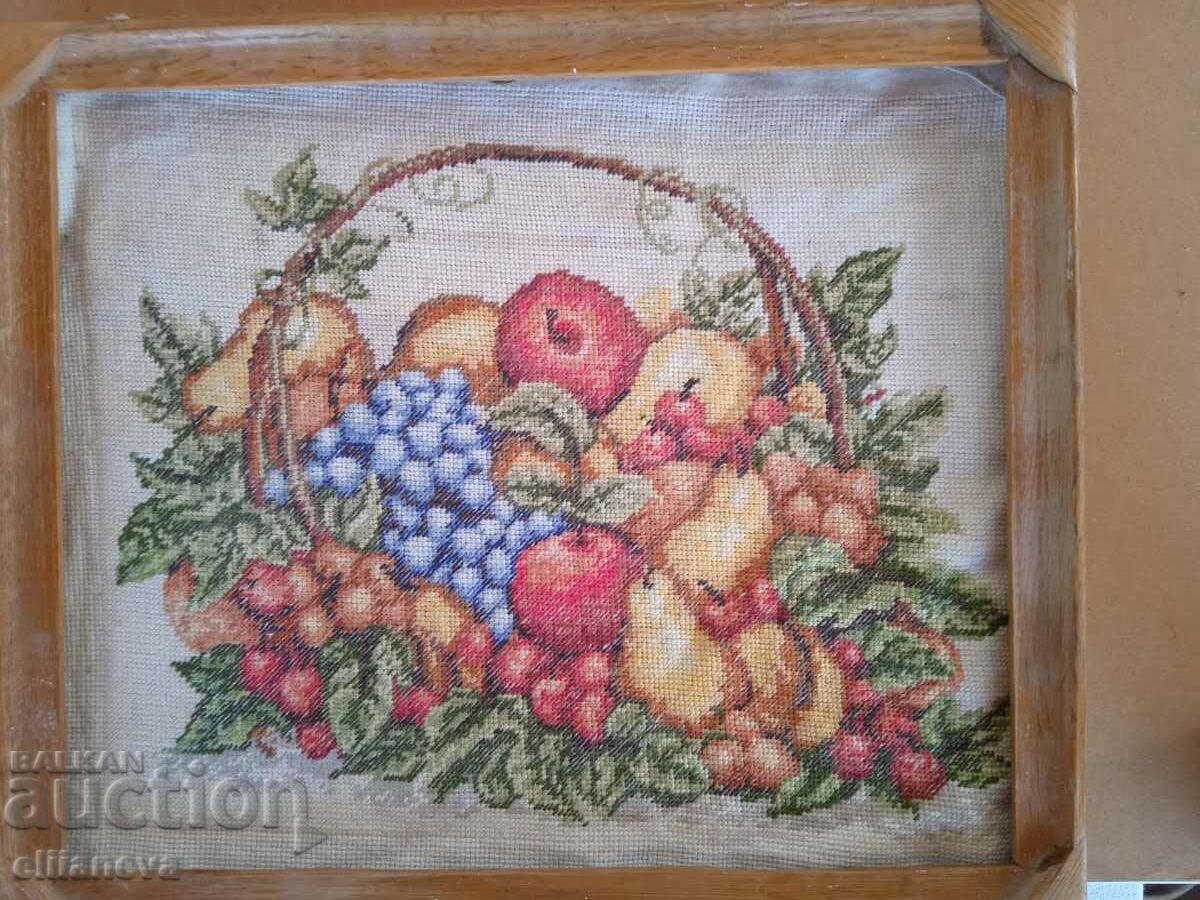 Tapestry in a frame 30/20cm