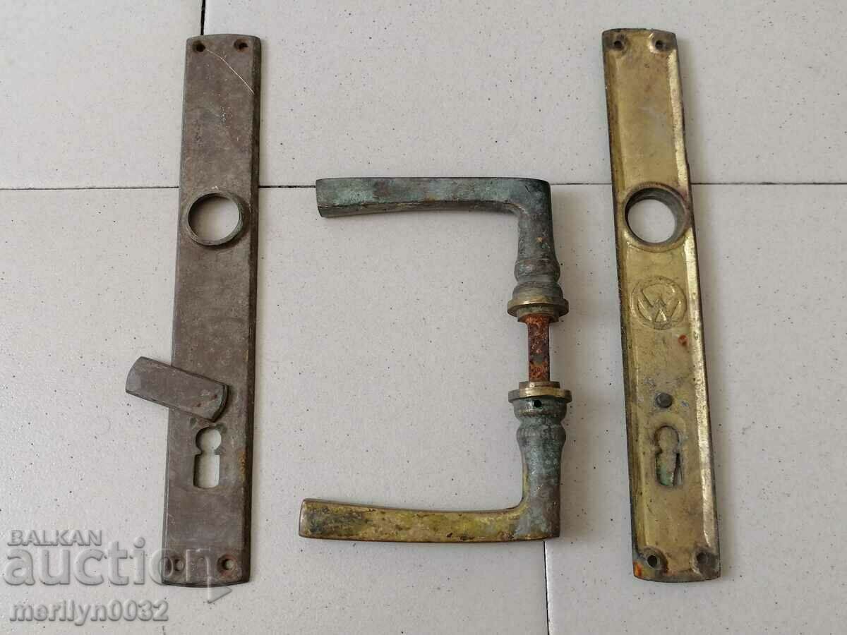 Auction Old lock bronze fittings Kingdom of Bulgaria Auction Old lock bronze fittings Kingdom of Bulgaria