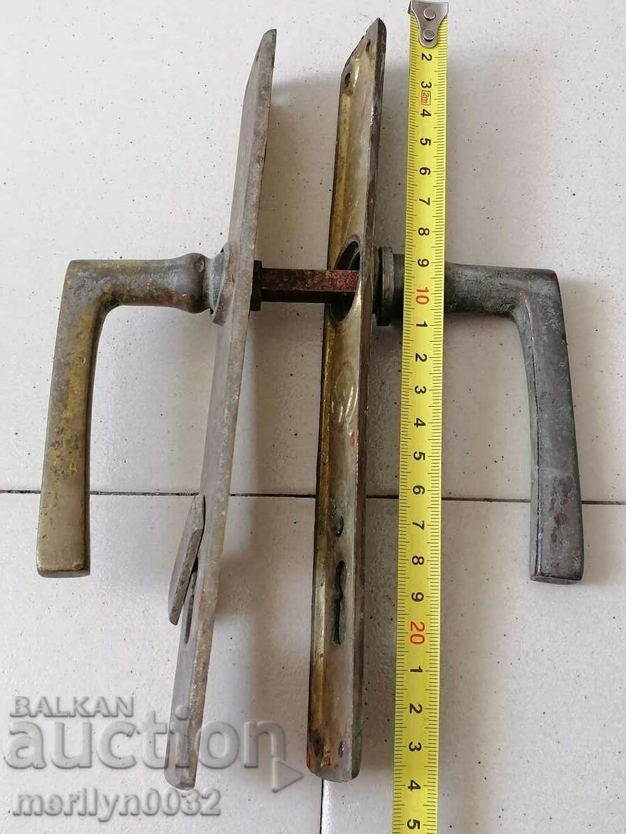 Old lock bronze fittings Kingdom of Bulgaria - 5 Old lock bronze fittings Kingdom of Bulgaria - 5