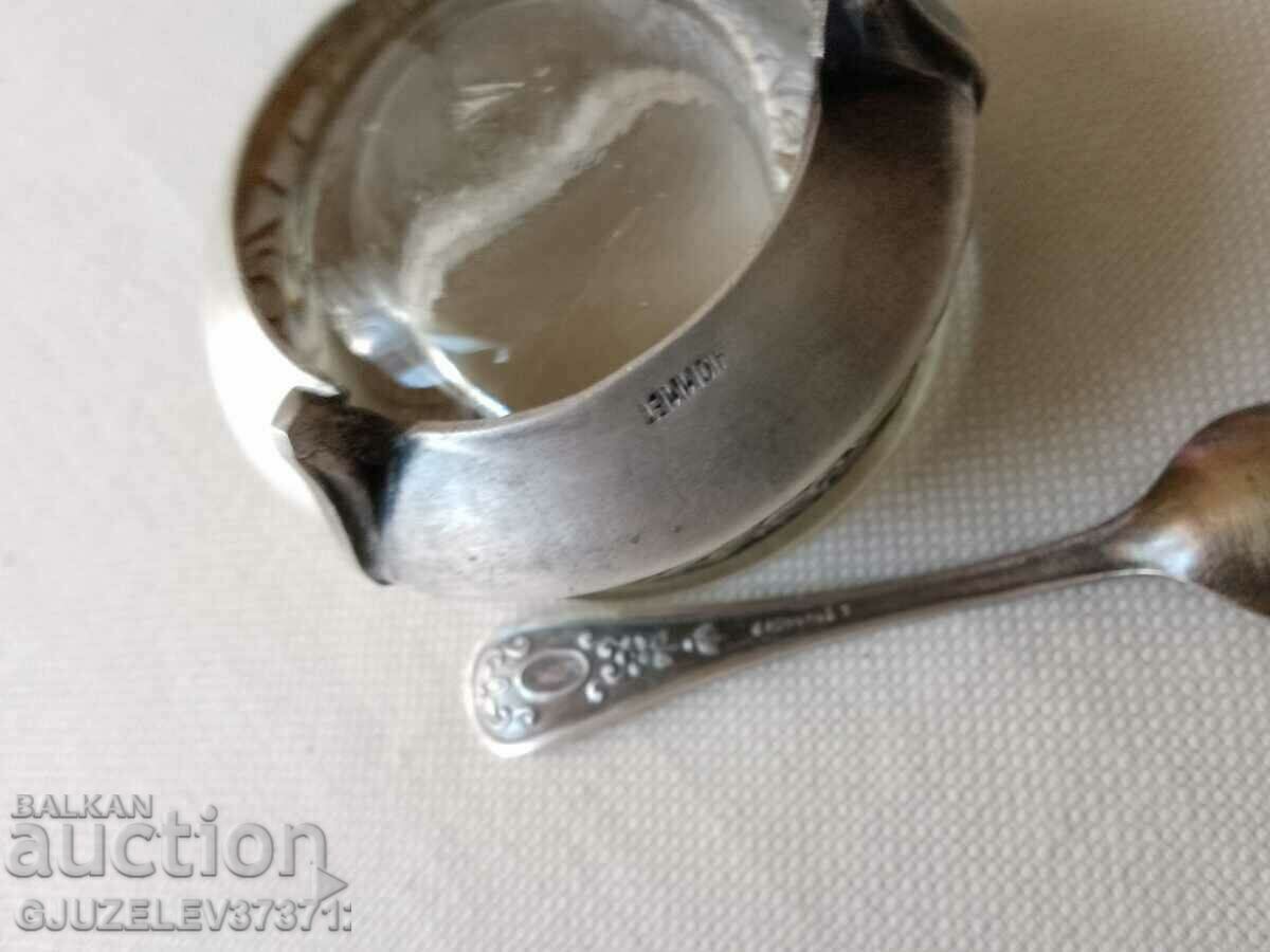 Ρωσικά σερβίτσια για χαβιάρι, αλάτι, με σμάλτο πρωτότυπο ψεύτικο - 7 Ρωσικά σερβίτσια για χαβιάρι, αλάτι, με σμάλτο πρωτότυπο ψεύτικο - 7