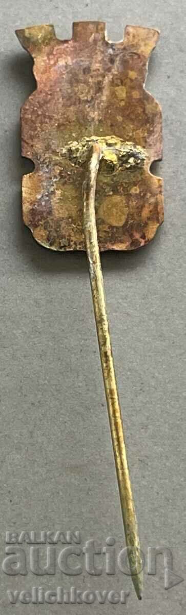 Аукцион 35060 България знак герб град София емайл 60-те г. Аукцион 35060 България знак герб град София емайл 60-те г.