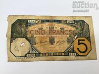 Africa de Vest Franceză 5 franci 1929 (DAKAR)