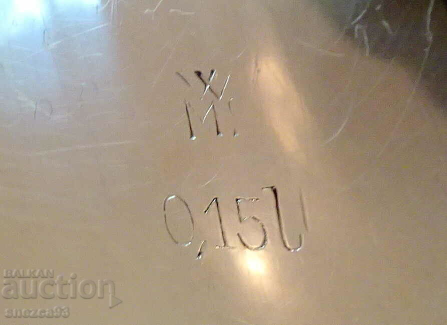 WMF Porcelain Sugar Bowl, Silver Mount 1000, Baroque - 7 WMF Porcelain Sugar Bowl, Silver Mount 1000, Baroque - 7