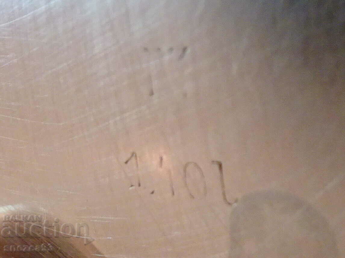 WMF Porcelain Jug, Silver Mounts, 1000 Hallmark, Baroque - 7