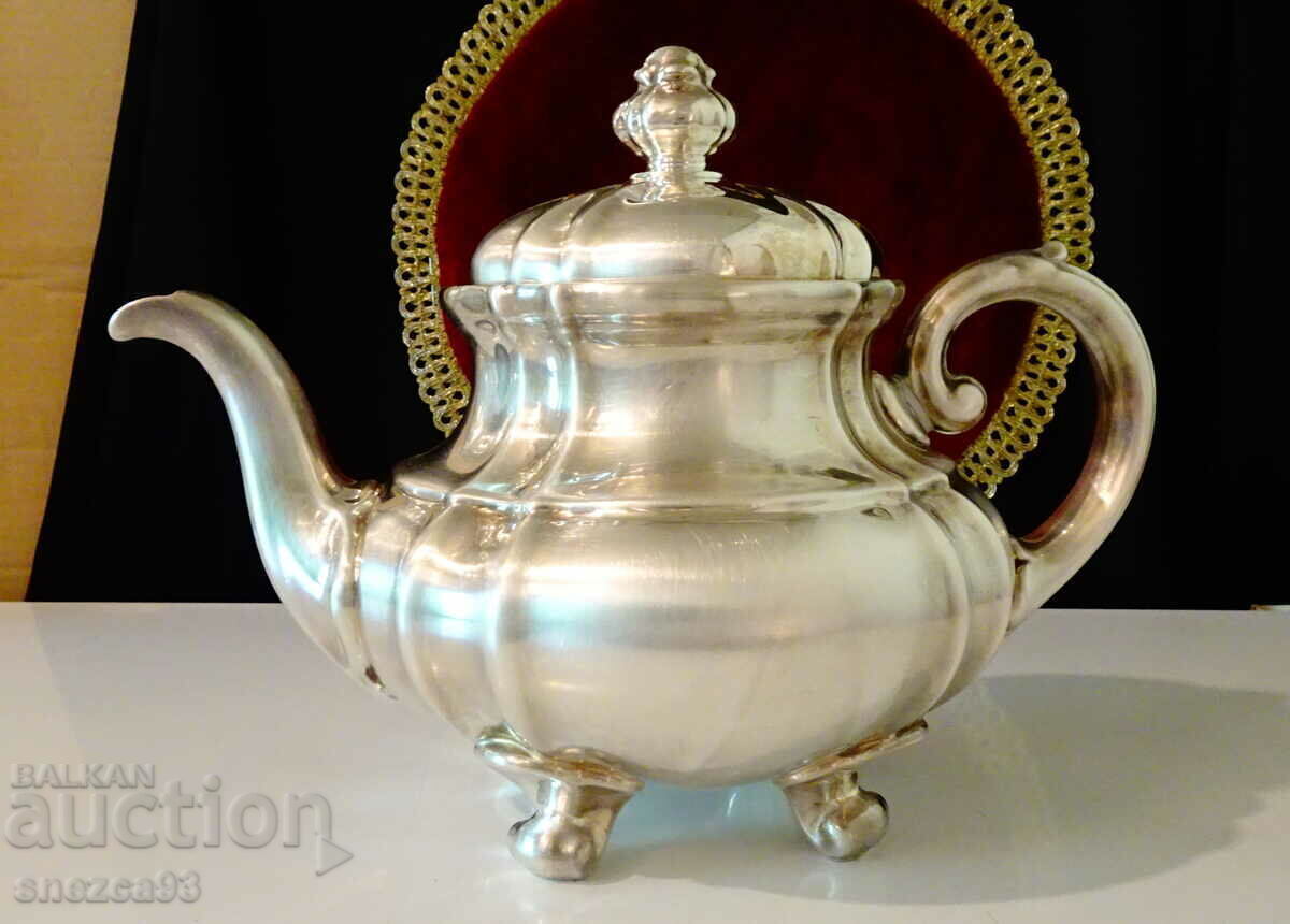 Delivery of Porcelain teapot, WMF jug, silver trim 1000, Baroque