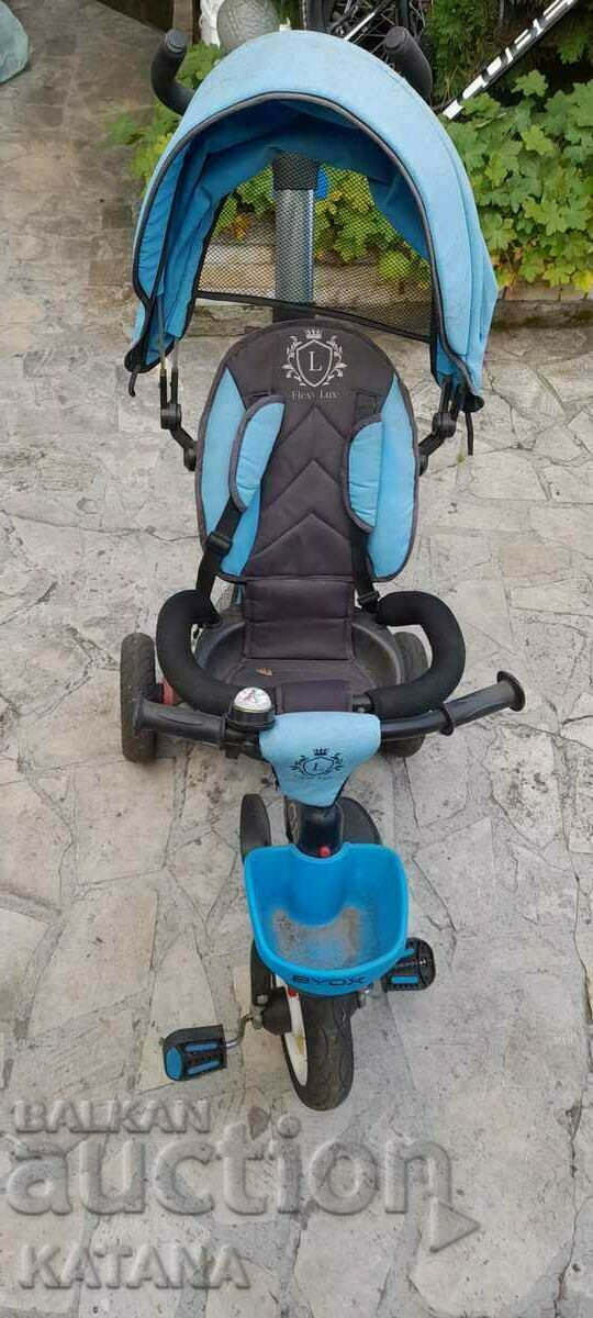 Byox Children's tricycle Flexy Lux, Blue REDUCE!!! with price 85.00 BGN | € 43.46