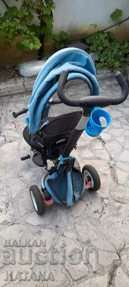 Byox Children's tricycle Flexy Lux, Blue REDUCE!!! - 5
