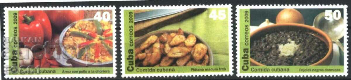 Чисти марки Кулинария  Традиционни ястия  2009 от  Куба