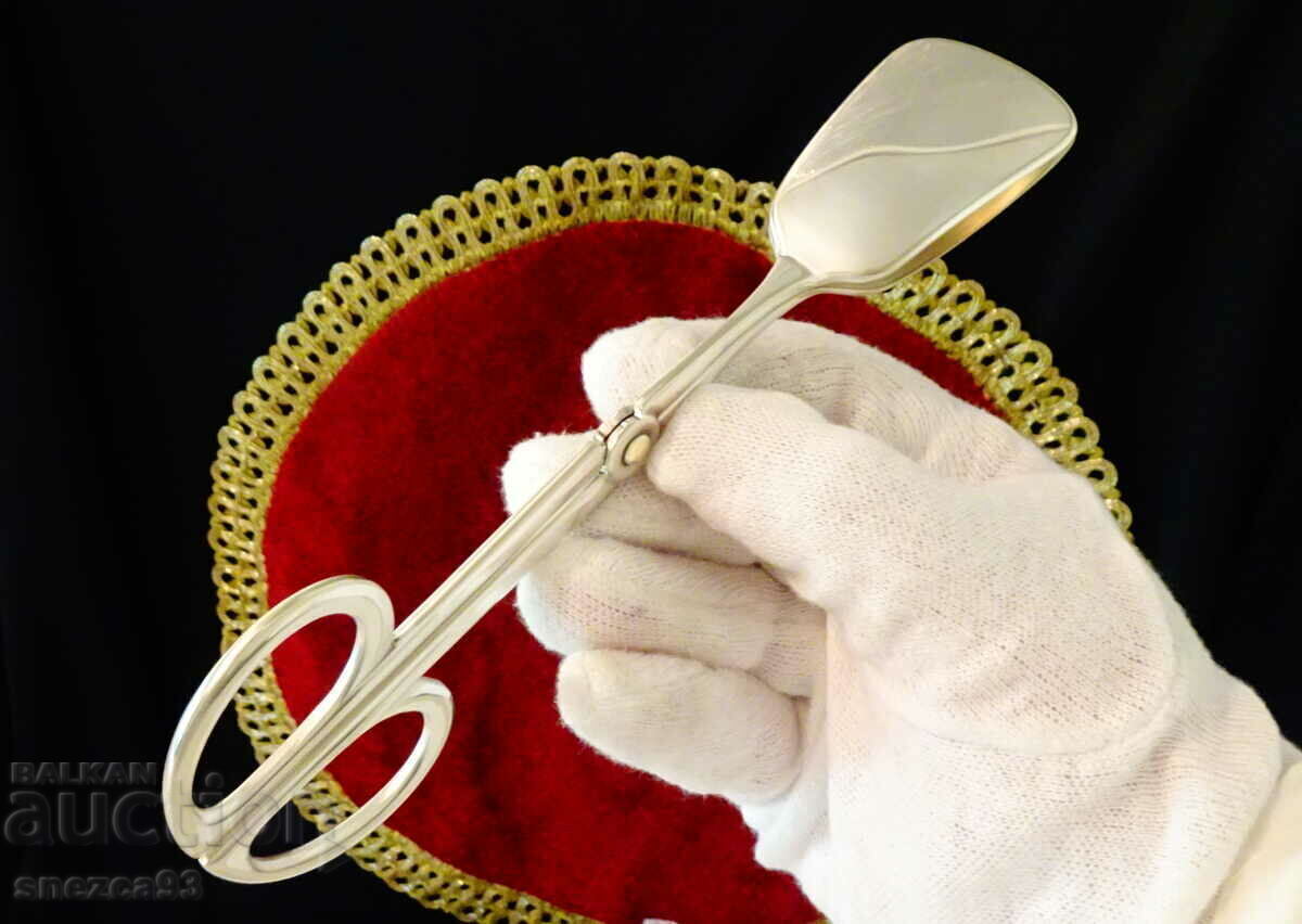 Alpaka 90 Silver Plated Serving Clip. Alpaka 90 Silver Plated Serving Clip.