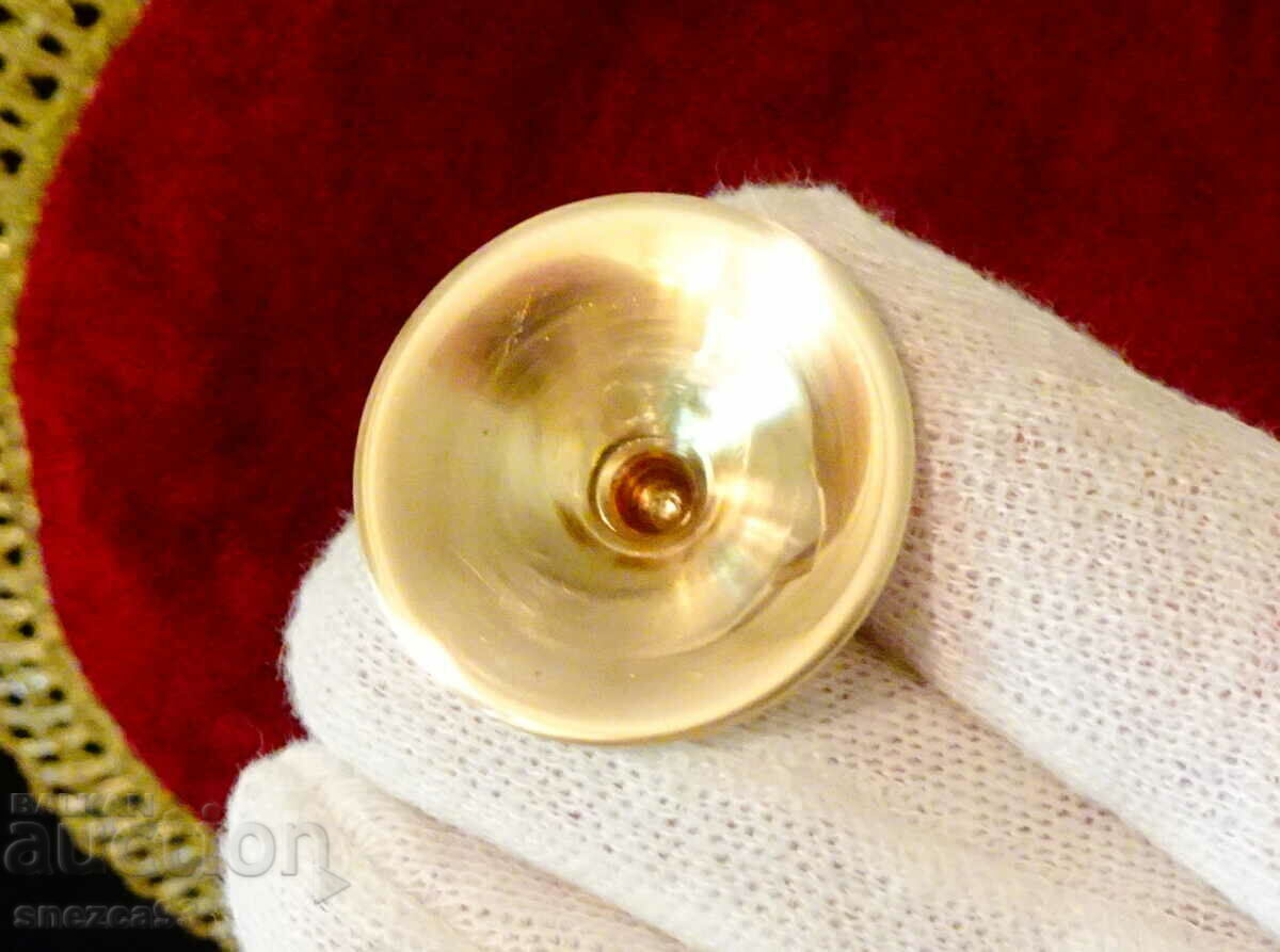 Auction  Bronze brandy glass 6 cm.