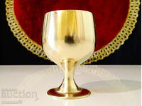 Bronze brandy glass 6 cm.