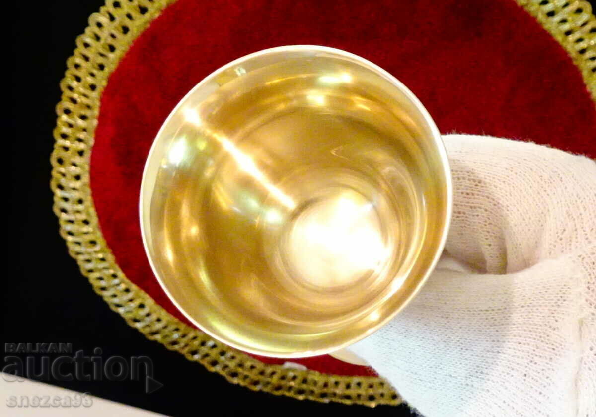 Auction Bronze rakia cups 70 ml., 5 pieces Auction Bronze rakia cups 70 ml., 5 pieces