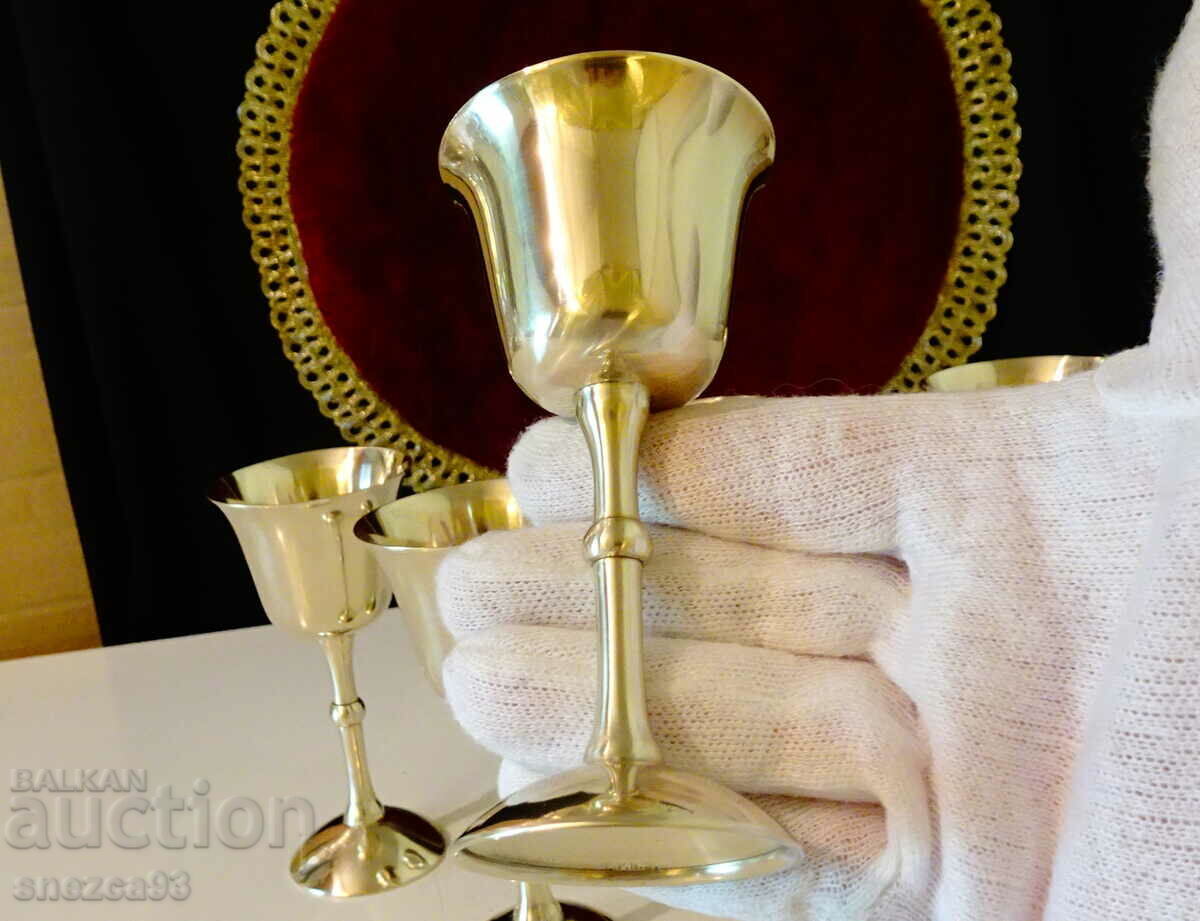 Bronze rakia cup 70 ml - 5 Bronze rakia cup 70 ml - 5