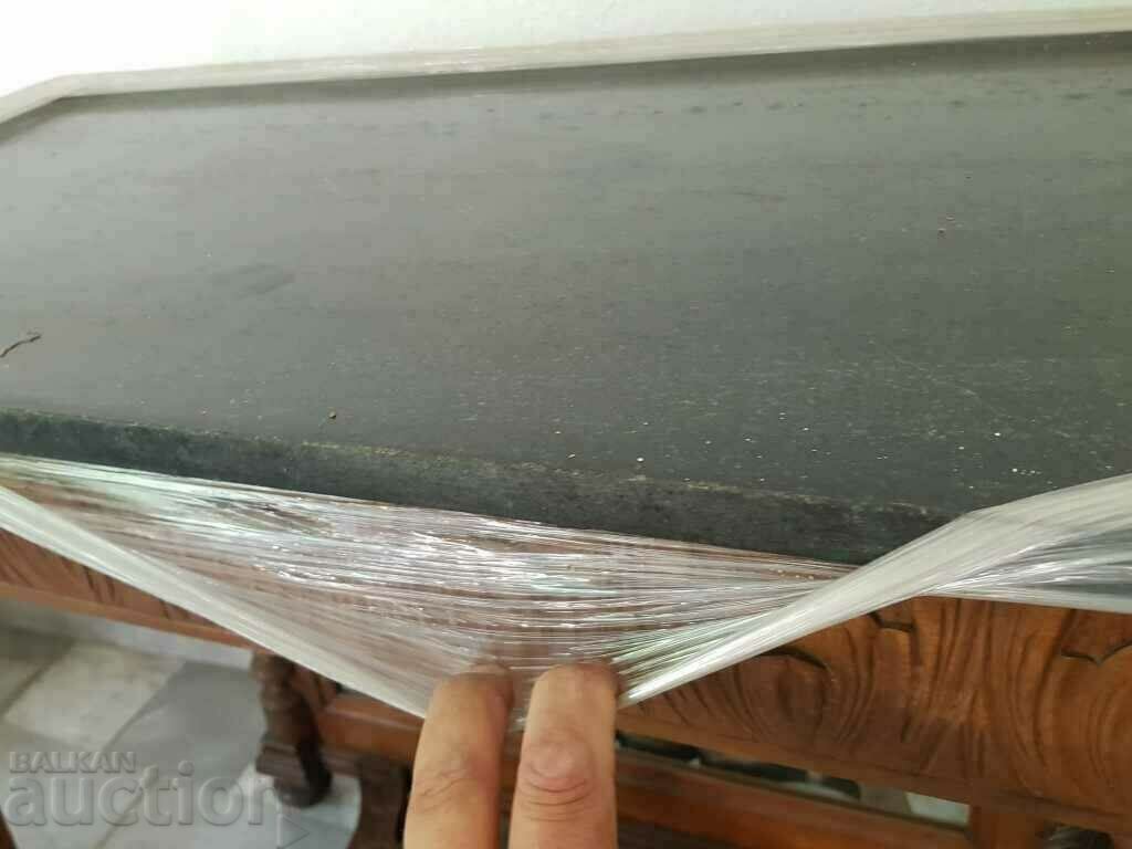 Hand carved wooden furniture with black granite and mirror - 6 Hand carved wooden furniture with black granite and mirror - 6