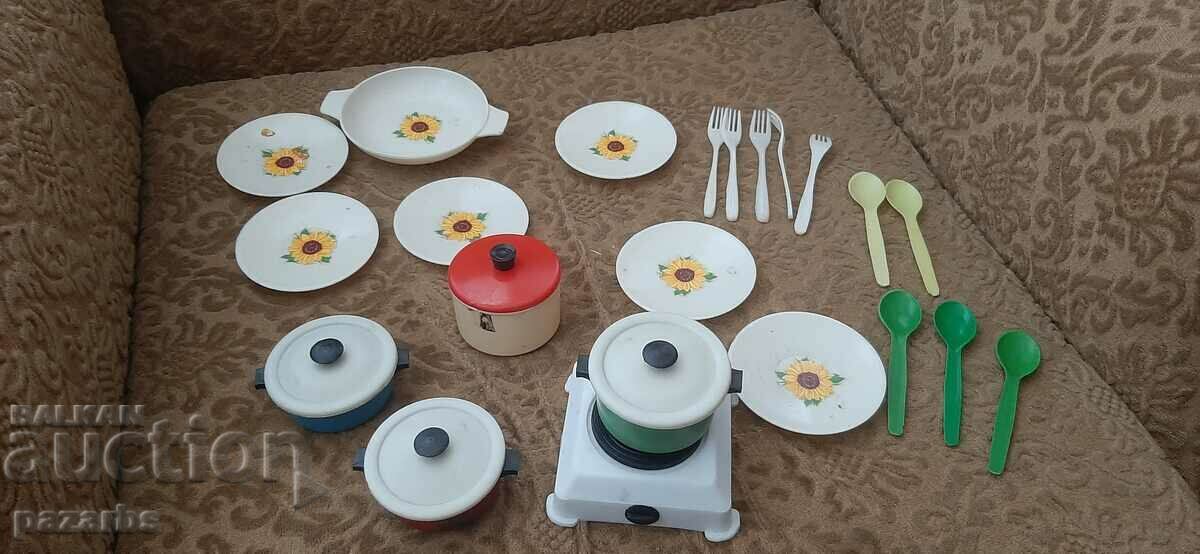 Social children's cooking set