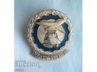 Badge "Young Technician" Czechoslovakia