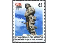 Καθαρή σφραγίδα Ερνέστο Τσε Γκεβάρα Μνημείο 2013 από την Κούβα