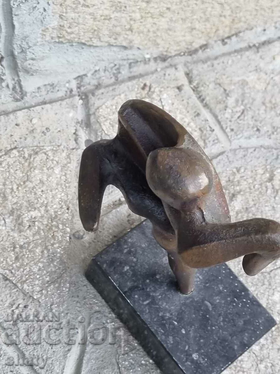 Old bronze sculpture. - 5