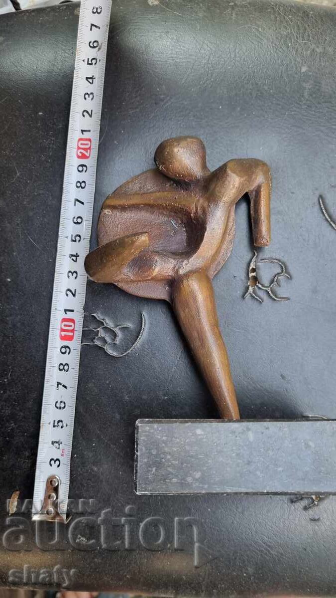 Old bronze sculpture.