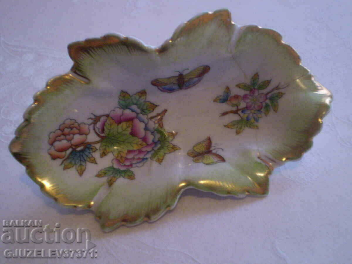 Vintage Herend Candy Dish, Queen Victoria of Hungary,