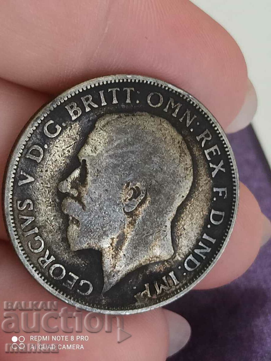 Δημοπρασία 1 Florin 1920 Μεγάλη Βρετανία ασημένιο Δημοπρασία 1 Florin 1920 Μεγάλη Βρετανία ασημένιο