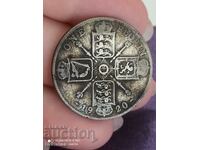 1 Florin 1920 Μεγάλη Βρετανία ασημένιο