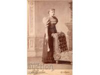 СТАРА ФОТОГРАФИЯ - КАРТОН - В.ВАЛЕБНИ – СОФИЯ - М2970