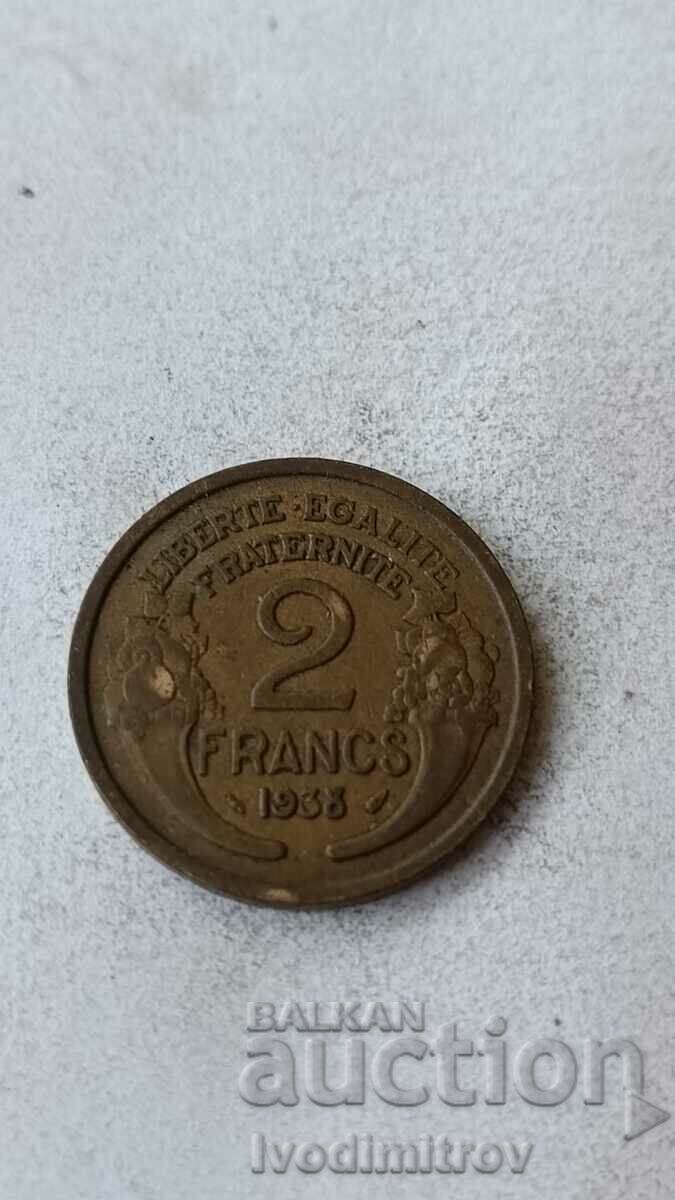 Γαλλία 2 φράγκα το 1938
