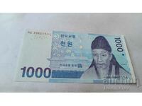 Южна Корея 1000 вон 2007
