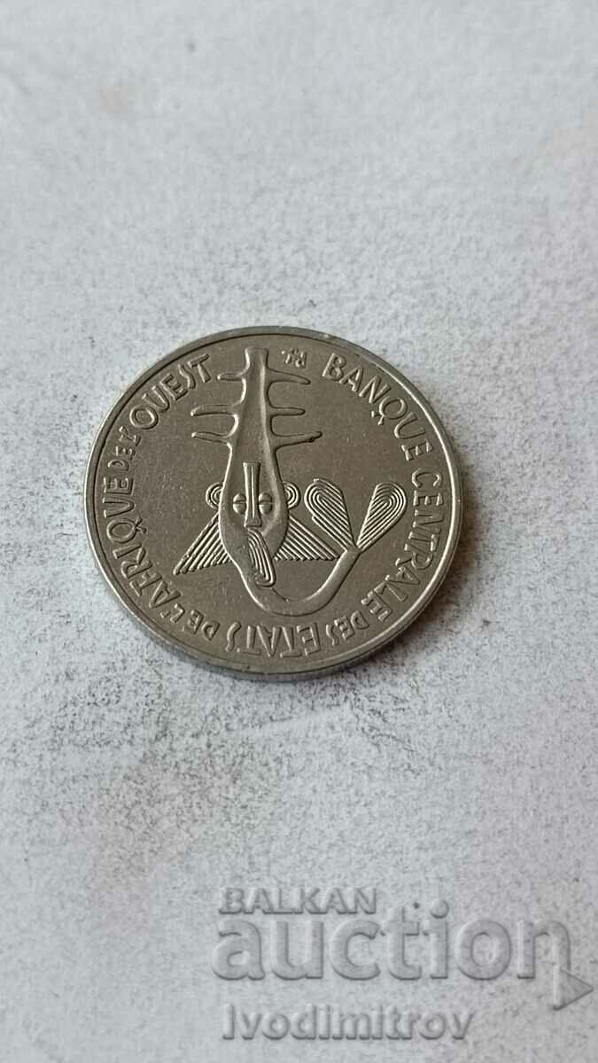 West Africa 100 francs 2021 with price 2.35 BGN | € 1.20 West Africa 100 francs 2021 with price 2.35 BGN | € 1.20