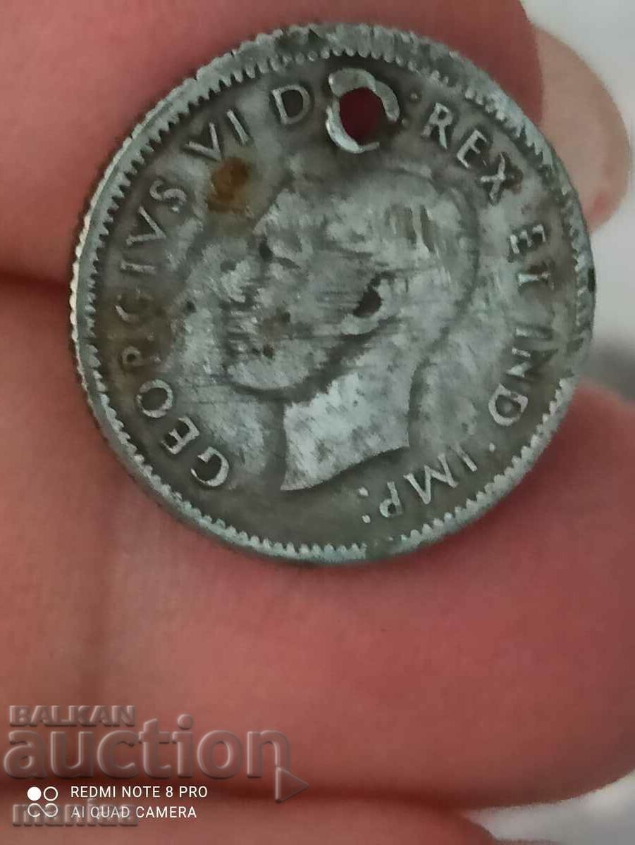 10 cents 1943 Canada Silver with price 19.99 BGN | € 10.22