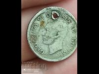 10 цента 1943 Канада Сребро