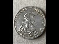 Германия Прусия 3 марки 1913 100 г войната с Наполеон сребро