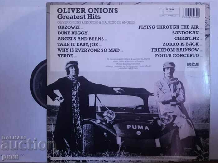 Oliver Onions ‎– Greatest Hits 1986 with price 5.00 BGN | € 2.56