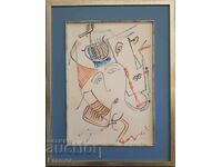 Dimitar Kazakov 1933-1992 NERO Oameni anii 1980 ACUORELA