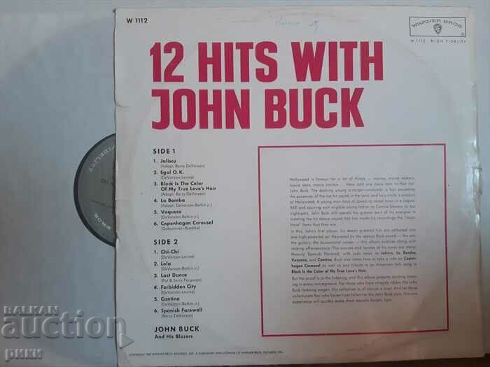 12 Hits With John Buck 1962 with price 44.00 BGN | € 22.50 12 Hits With John Buck 1962 with price 44.00 BGN | € 22.50