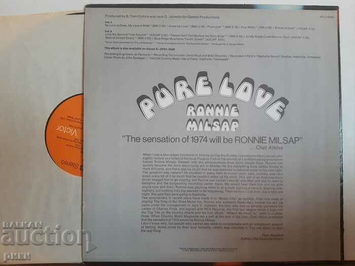 Ronnie Milsap – Pure Love 1974 with price 43.00 BGN | € 21.99 Ronnie Milsap – Pure Love 1974 with price 43.00 BGN | € 21.99