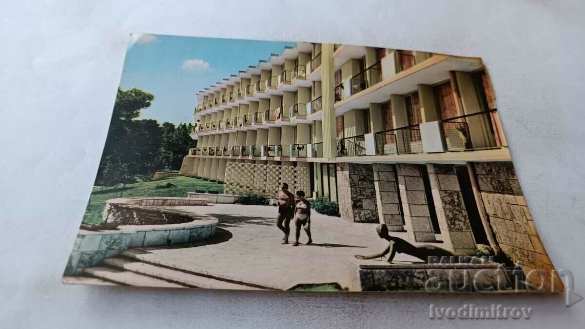 Postcard Golden Sands Hotel Mimosa 1963
