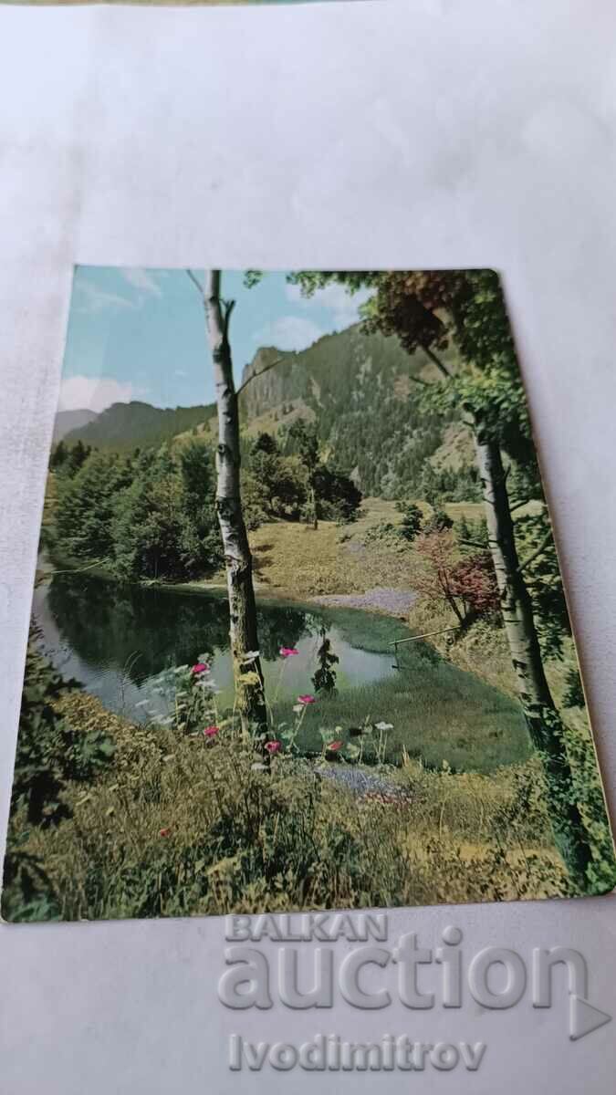 Postcard Smolyan Smolyan Lakes 1967