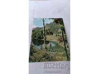 Пощенска картичка Смолян Смолянските езера 1967