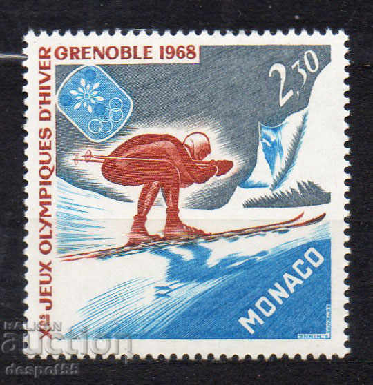 1967. Monaco. Jocurile Olimpice de iarnă - Grenoble, Franța.