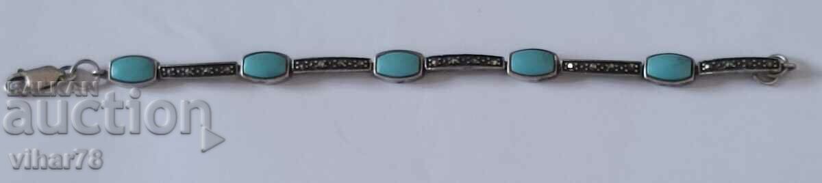 сребърна гривна - 5