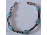 сребърна гривна