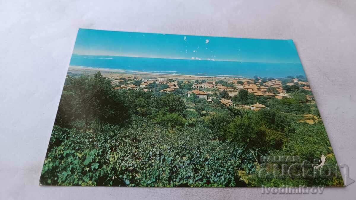 Postcard Obzor View 1974