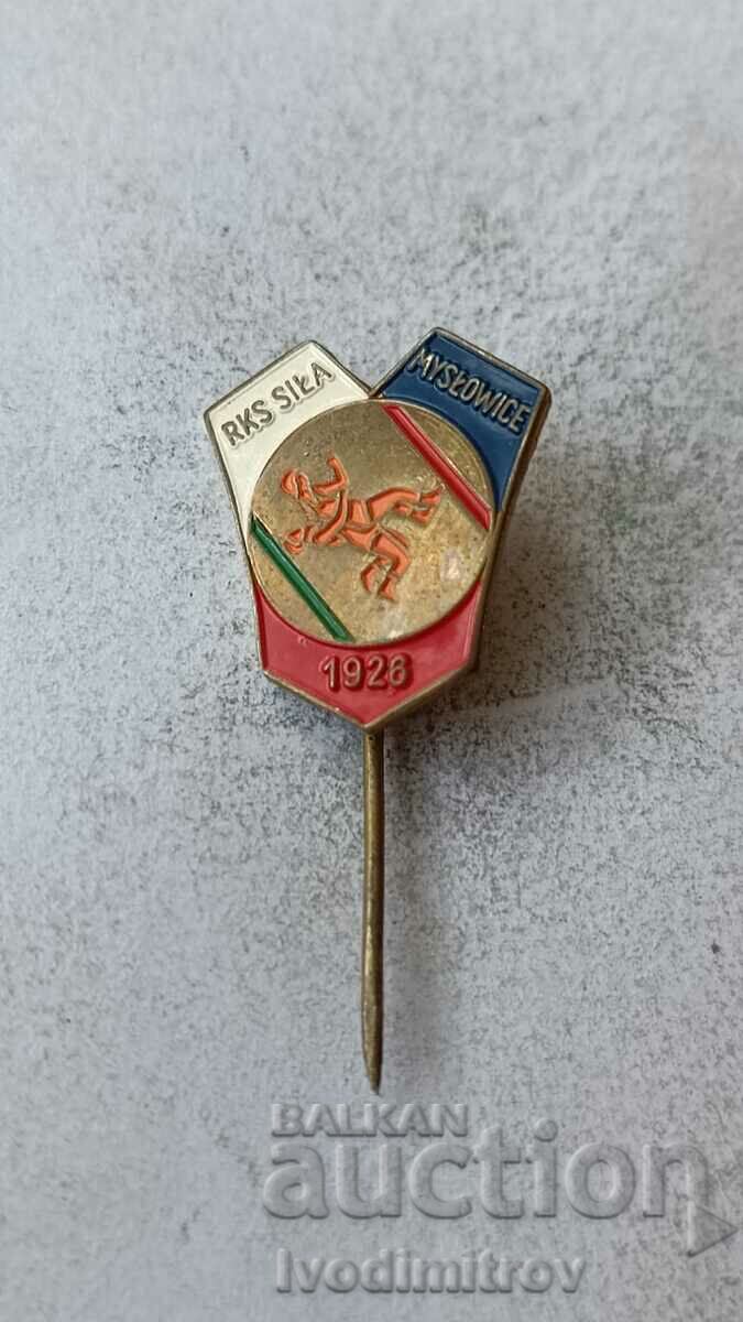 RKS SILA Myslowice 1926 badge