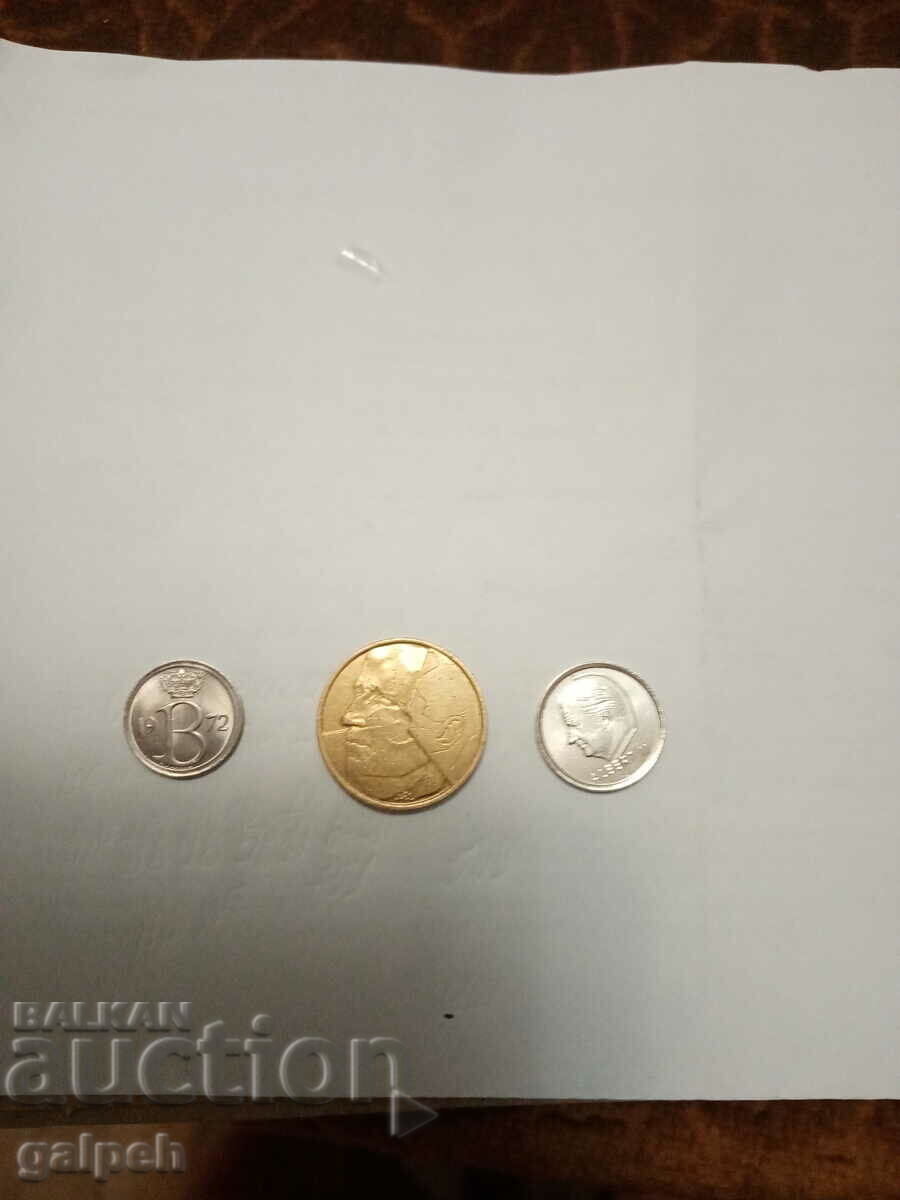LOT DE MONEDE BELGIA 1972, 86,97 - 3 buc. - 1 BGN cu preț 1.00 BGN | € 0.51 LOT DE MONEDE BELGIA 1972, 86,97 - 3 buc. - 1 BGN cu preț 1.00 BGN | € 0.51