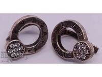 Маркови сребърни обеци